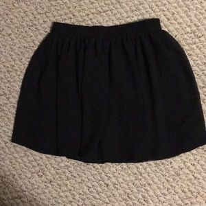Basic black skirt